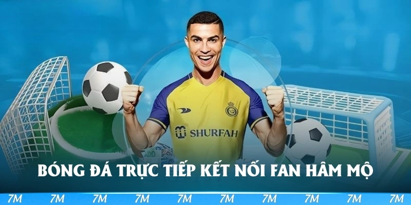 Bóng đá trực tiếp kết nối fan hâm mộ