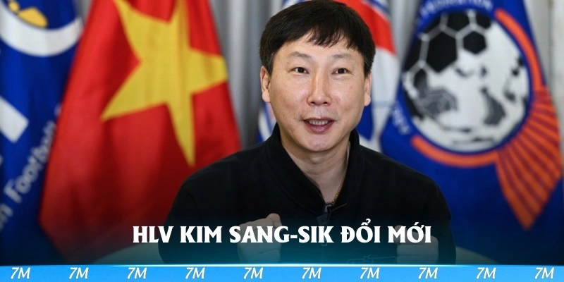 HLV Kim Sang-sik mang đến nhiều đổi mới